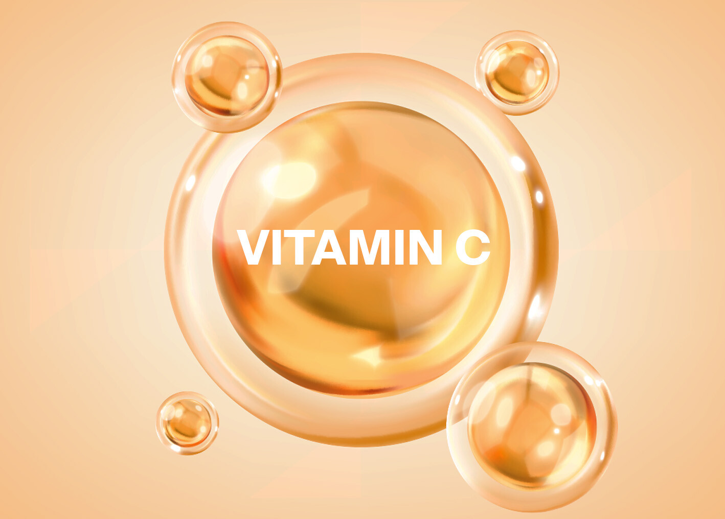Grafik zur Funktionsweise von Vitamin C im Körper