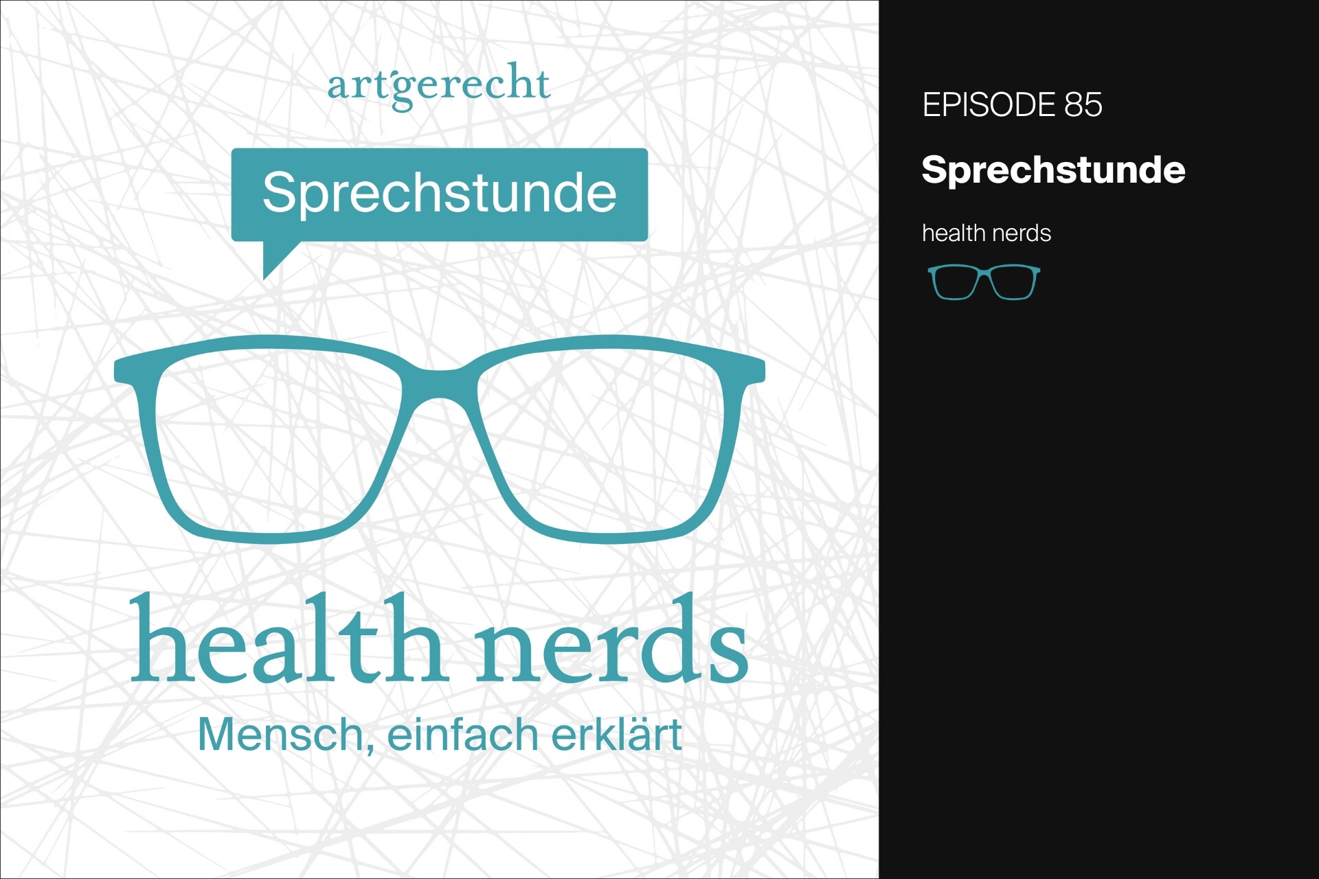 artgerecht HEALTH NERDS E85 MAGAZIN COVER SPRECHSTUNDE