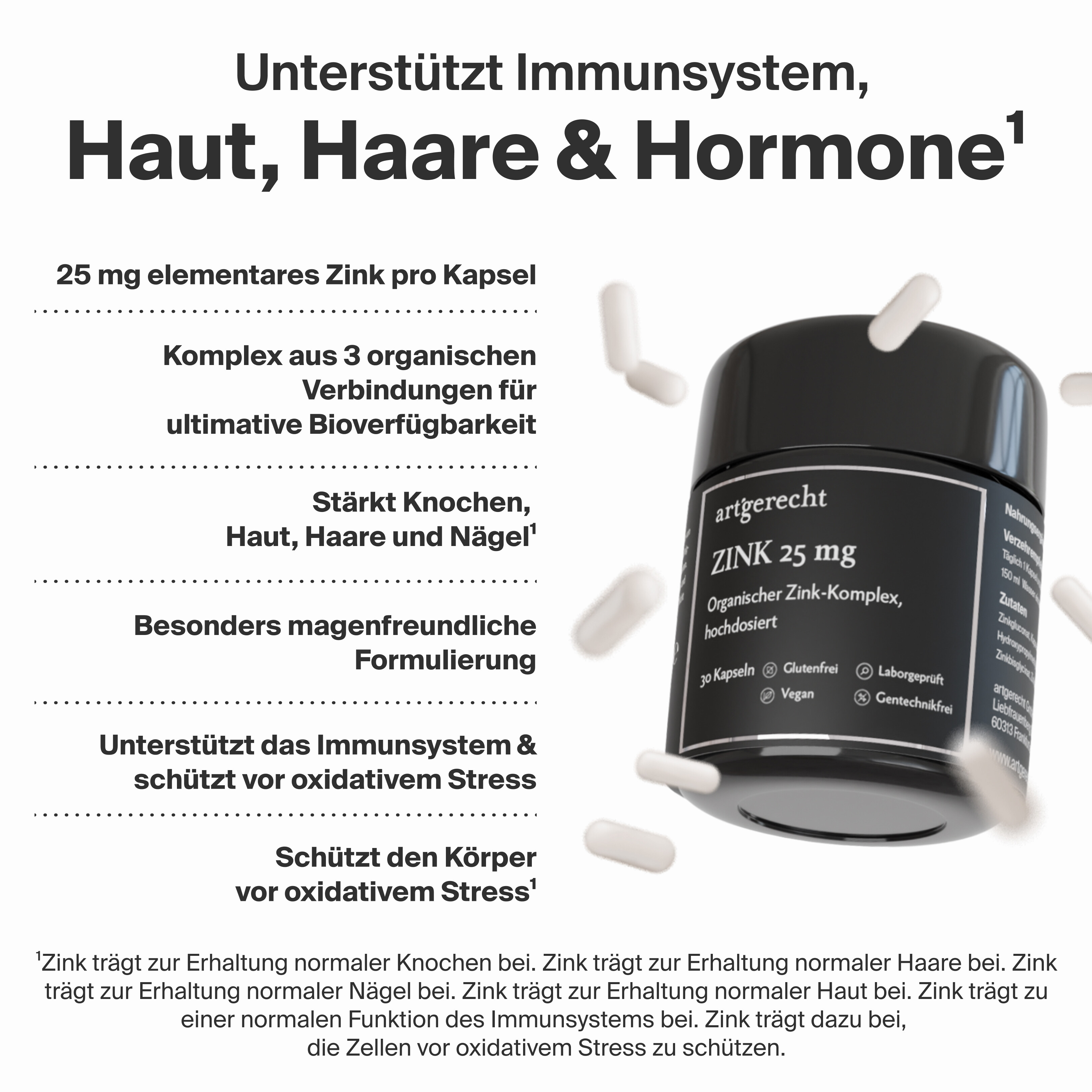 Zink Komplex 25 mg