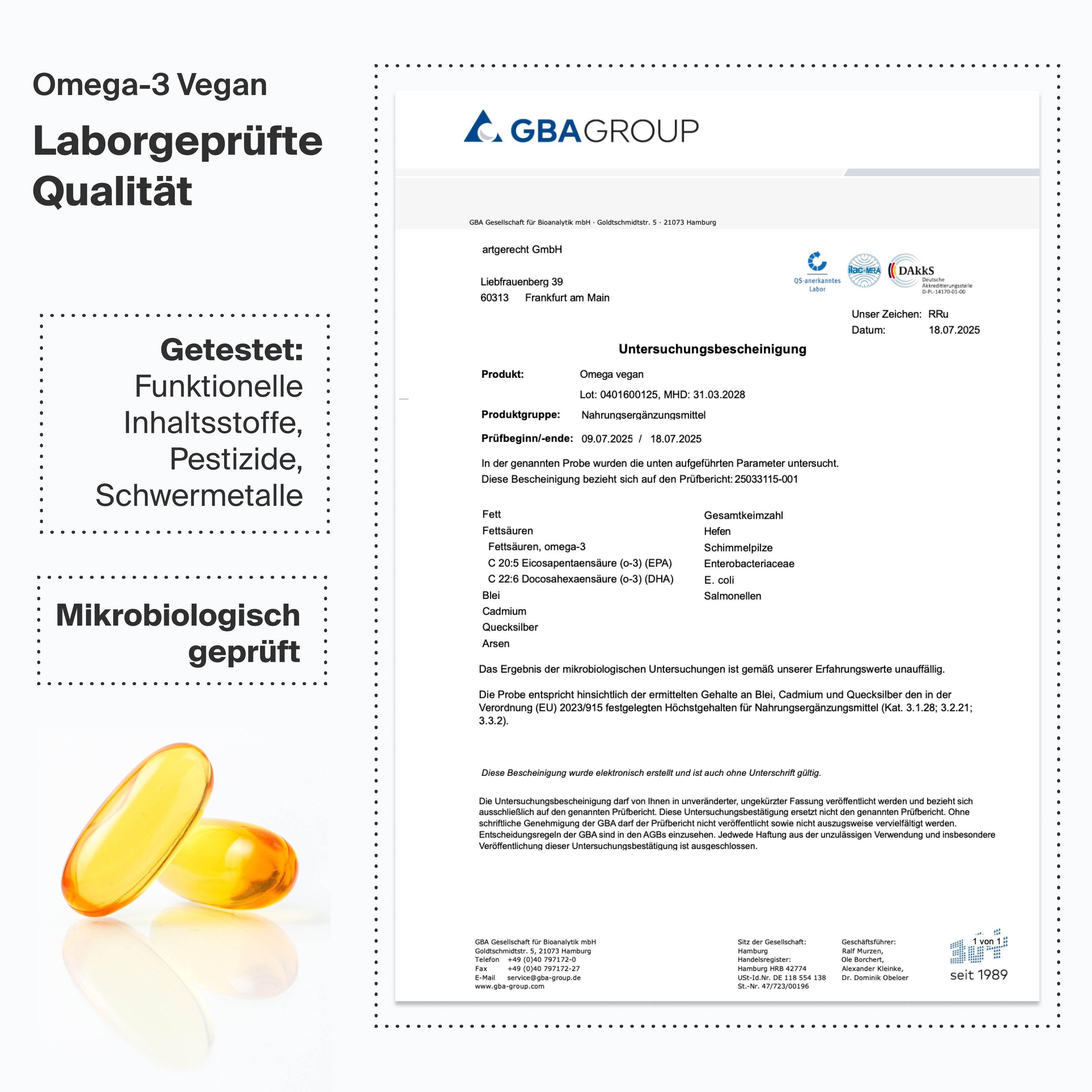 Omega 3 Vegan - High EPA