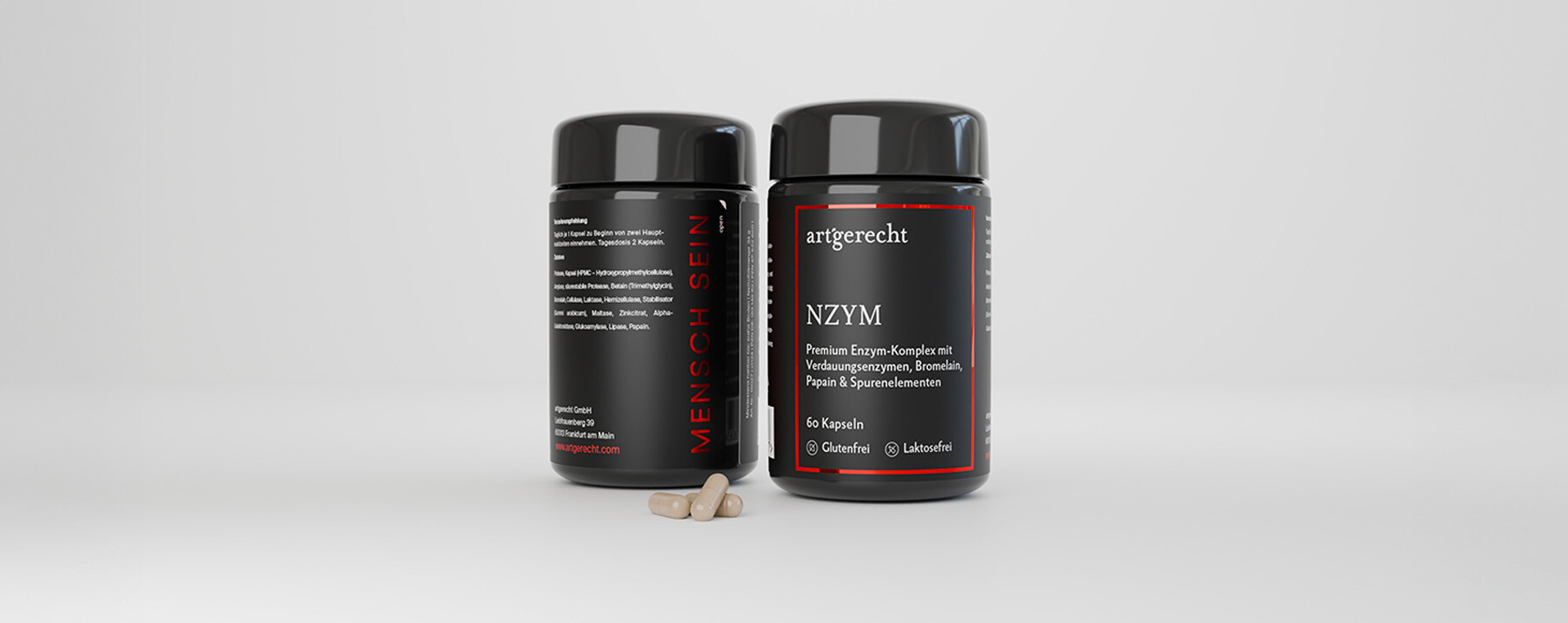 Warum Nzym | Enzym Komplex von artgerecht? Finde heraus, warum es die beste Wahl ist Produktbild von Nzym | Enzym Komplex von artgerecht – hochwertige Qualität