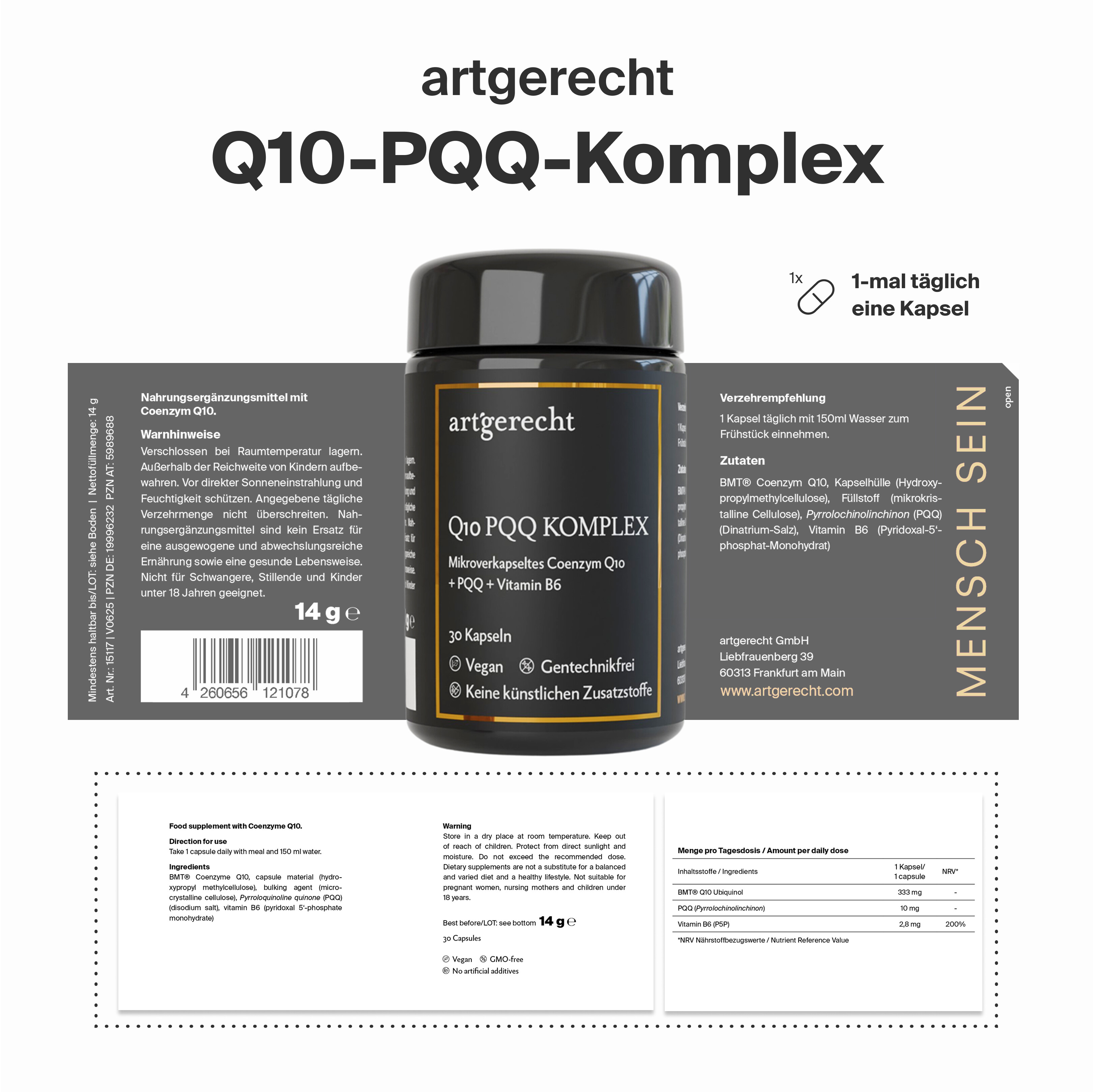 Q10 PQQ Komplex
