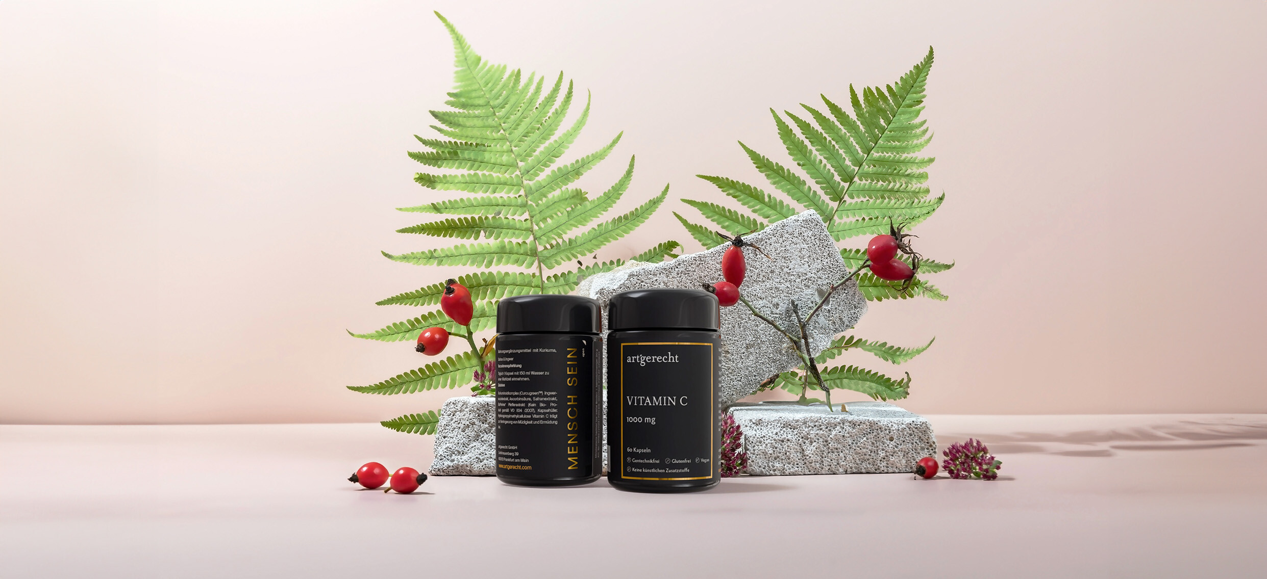 Übersicht der Inhaltsstoffe von Vitamin C – natürlich & rein