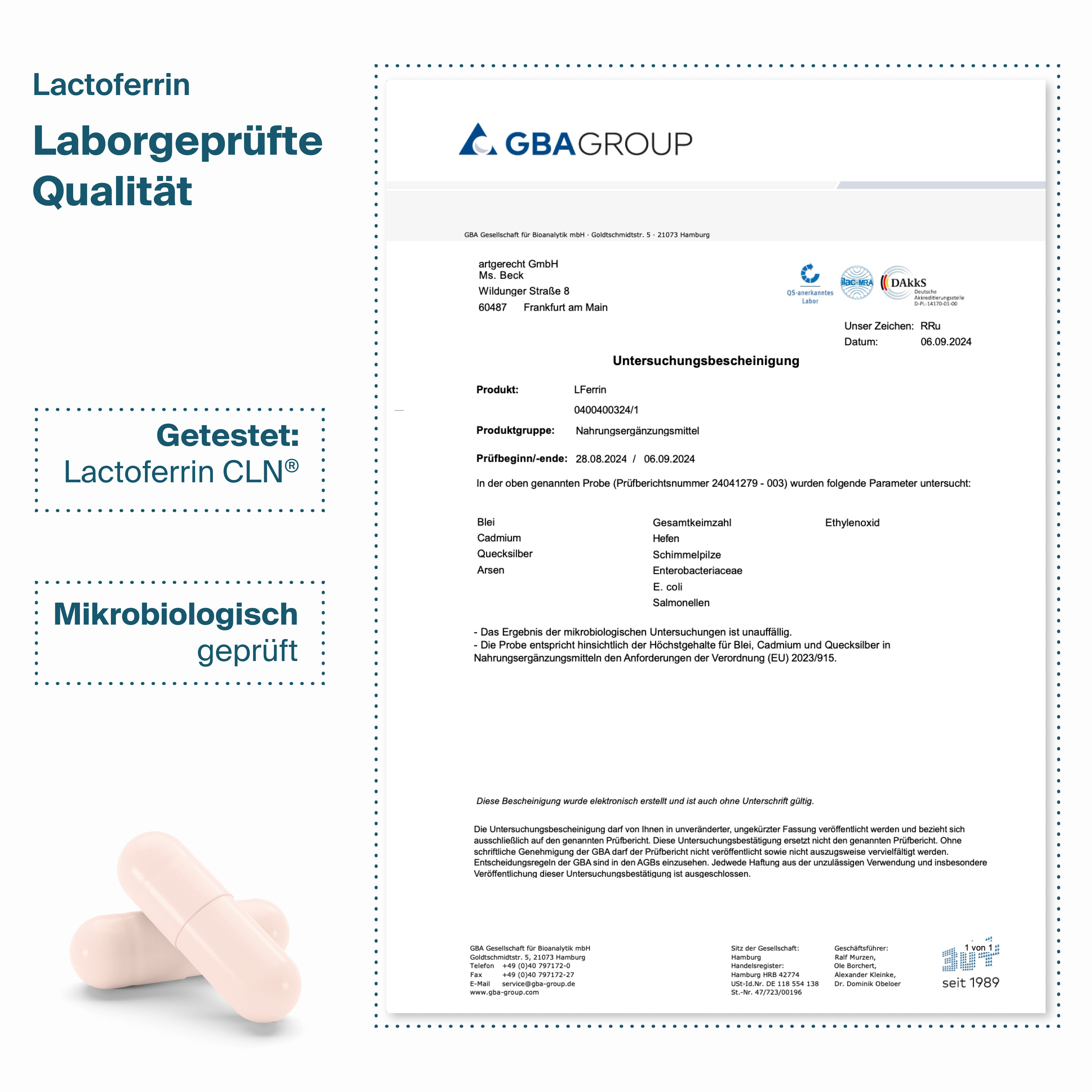 Lactoferrin (120 Kapseln)