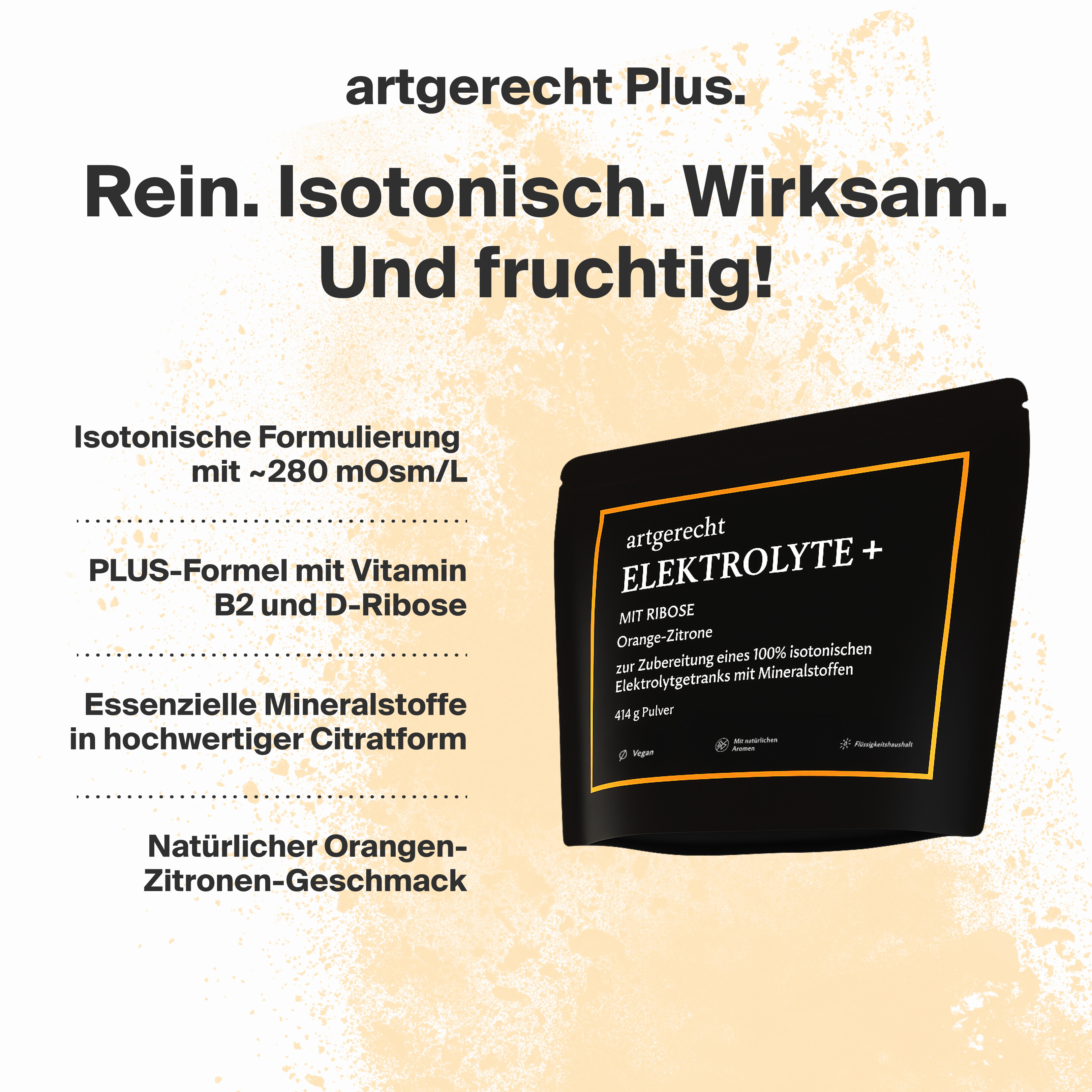 Elektrolyte Plus Orange