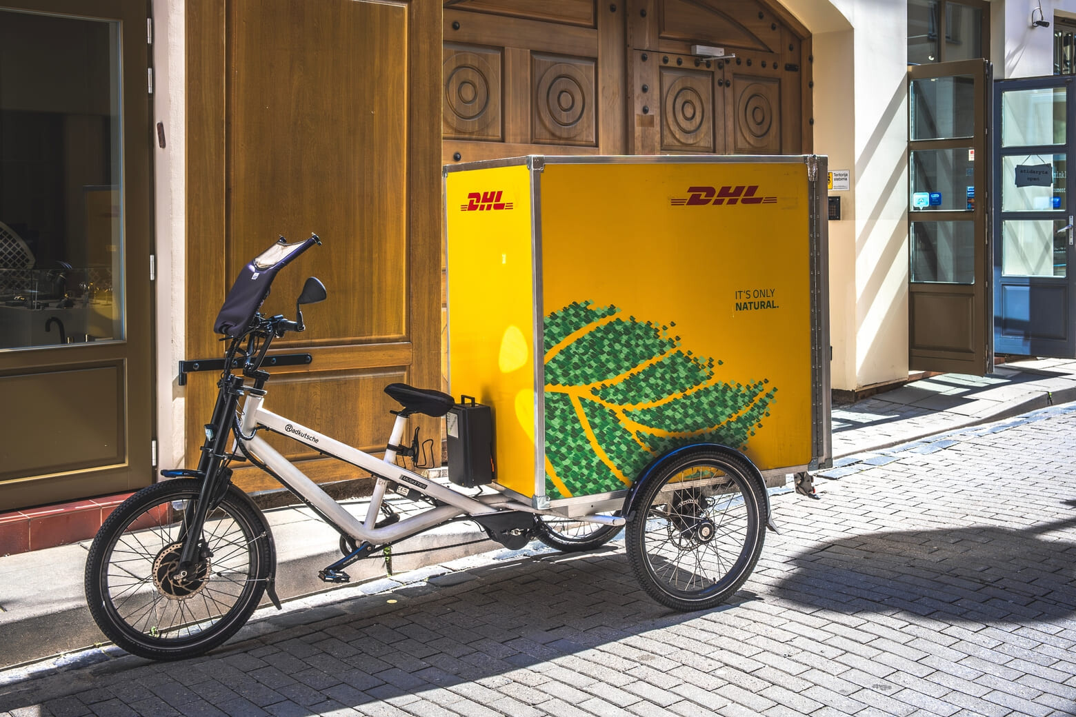 artgerecht DHL GO GREEN PLUS E FAHRRAD