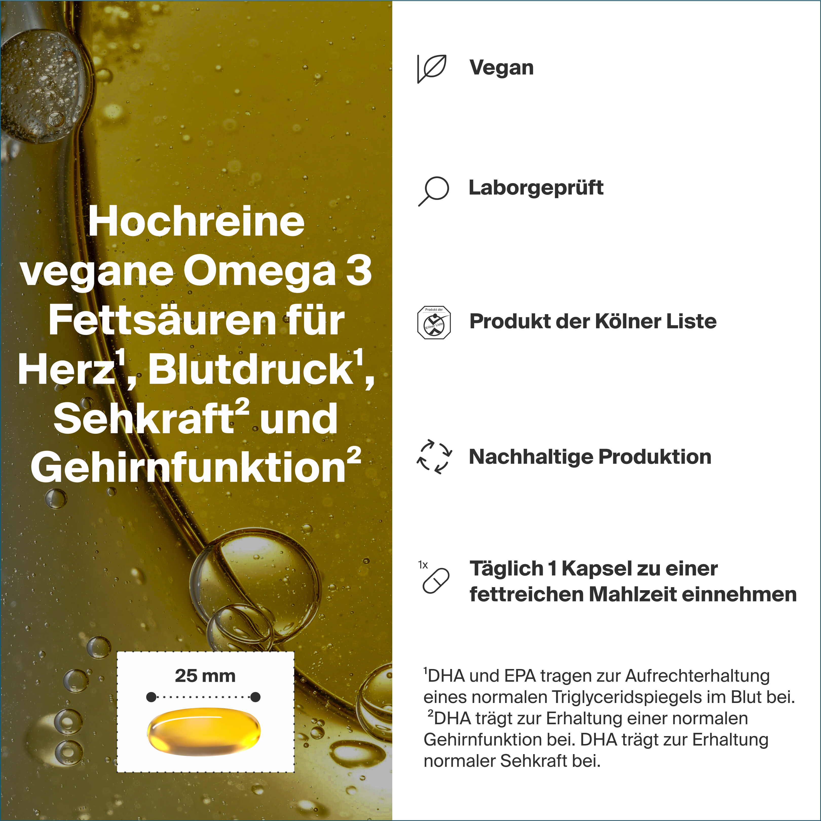 Omega 3 Vegan - High EPA