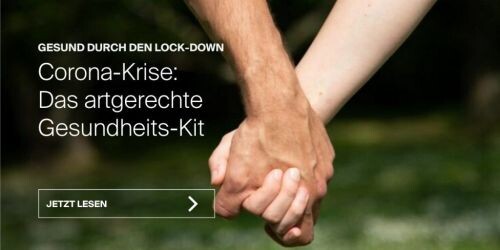 Magazin-Artikel: Corona-Krise – das artgerechte Gesundheits-Kit