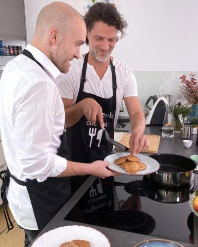 artgerecht präsentiert - Kochen mit Thore - Herzhafte Blinis