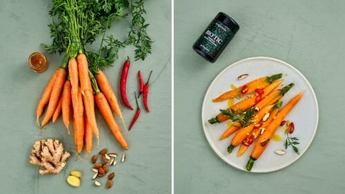 Rezept Karottengemüse vorher-nachher
