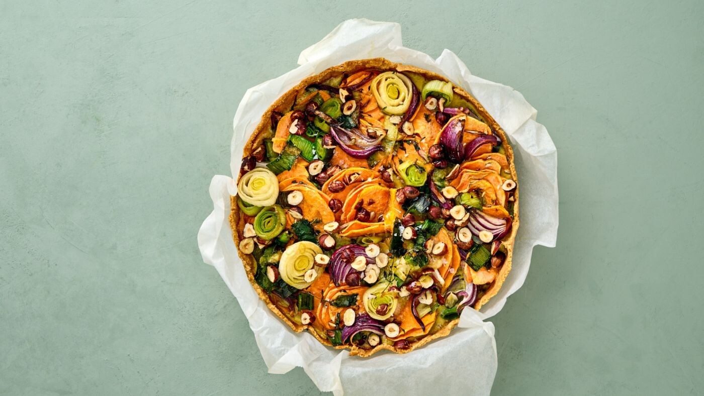 Herzhafte Süßkartoffelquiche – glutenfrei & voller Geschmack Herzhafte Süßkartoffelquiche – glutenfrei & voller Geschmack