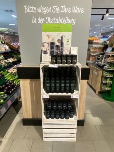 art'gerecht Öl, Manuka und coco bei EDEKA Georg in Frankfurt Riedberg